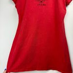 Harley Davidson Womens Short Sleeve Top Sz 2XL Red Graphic Biker Photo 12