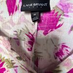Lane Bryant  Floral Sleeveless Top Plus Flowy Tunic Casual Cool Cottage Sz. 28p Photo 1