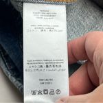 RE/DONE  Acid Blue‎ Wrap Mini Skirt Womens Size 27 Button Denim Jean Pocket NEW Photo 6