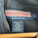 Vineyard Vines  Damask Shell Silk Blend Sheath Pink/Navy Size 8 Photo 3