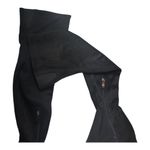 Dream Paris womens 7.5 black suede over the knee high heeled boots chunky heel Photo 3