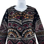 Johnny Was Workshop Blair Velvet Embroidered Statement Blazer Coat Jacket Small Photo 4