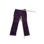 st. john's bay Corduroy Pants 14 Classic Fit Straight Leg Burgundy Photo 3