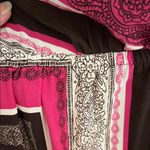 🥳🥳BOGOHO 🥳🥳🥳Elegant Pink and Brown Maxi Dress Size XL Photo 4