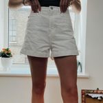 Gap High Waisted White Denim Shorts Photo 1