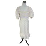 Ganni  Plaid Print Midi Length Dress smoked top size 42 US L Photo 2