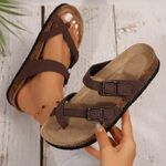 New. Women’s Everyday Outdoor Flat Sandals – Anti Photo 2