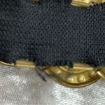 Elegant Gold tone Statement vintage belt medallion coin stretch retro FLAWED Photo 4