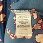 Bobeau  Blue Floral Top Size‎ Small Photo 6