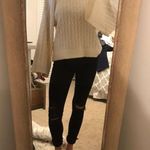 Grey Bandit Cream Mock Neck Sweater Photo 0