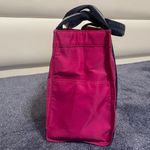 Tory Burch  Fuchsia and Navy Tote Photo 3