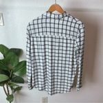 Melrose and Market -`♡´- Free!   Plaid Flannel Button Up Long Sleeve Size S Photo 9