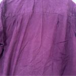 L.L. Bean Women's Plum Purple Button Down Shirt Casual Denim XL Petite Size undefined Photo 4