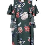 PaperMoon GUC Stitch fix floral print cold shoulder dress size large Photo 8