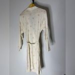 Soma ‎ White Tan Star Robe Size Medium Photo 1