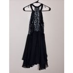 Adrianna Papell Hailey Logan by Dress with Sequins and Cutouts Size 7/8 Photo 4