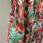 The Bikini Lab  Tropical Floral Print Swimsuit Coverup Romper Photo 3