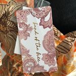 Land Of The Free Floral Print Orange & Beige Maxi‎ Dress With Cutout Size Small Photo 2