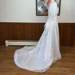 Alfred Angelo Gorgeous Vintage 1980s/90s  Allover Lace Wedding Gown! Photo 4