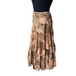 Inc international Concept Tiered Cotton Maxi Skirt, Sz M (Belt sold separately) Photo 7