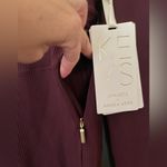 Athleta NWT + ALICIA KEYS Goddess Bodysuit, Maroon, Size M 450639 Photo 9