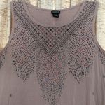 Torrid Feather High Neck Tank Top Photo 1