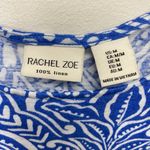 Rachel Zoe Medium 100% Linen Boho Indonesian Batik-Style Tropical Beach Coastal Photo 3