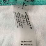 Nicole Miller Floral High Waisted Bikini Bottoms Green White Size 8 Tropical New Photo 4