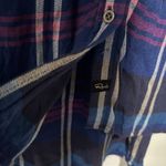 Rails Free People Short Sleeve Button Down Flannel Shirt Photo 4