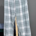 Gray Plaid Lounge Pants Photo 0