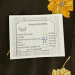 Madewell  Side-Button Ruffle-Hem Midi Skirt  Floral Bohemian Plus Sz 22 #1841 Photo 9