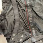Fire + Ice Puffer Black Jacket Photo 4