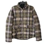 Lauren Ralph Lauren Green Plaid Puffer Quilted Jacket Loden Check size medium Photo 5