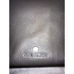 Vince Camuto Gray Leather Crossbody Bag Double Zip Purse Handbag Photo 1