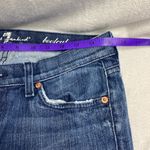 7 For All Mankind  bootcut blue jeans cut 721919 size 29 Photo 7