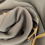 Michael Kors Green Tee Shirt Dress w/ gold chain Size M Photo 4