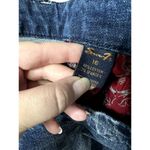 Seven7 Seven Flare Jeans Women's Size 16 Sequin Fancy Pocket  Distressed Medium Wash Photo 8