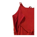 Emerson Fry Grenadine Amy Sundress Size M NWT Red Midi Dress Viscose Slit USA Size M Photo 7