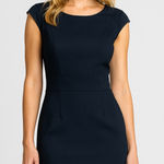 The Limited  Collection Cap Sleeve Mini Dress Office Corporate Navy Blue sz 6 Photo 0