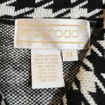Maurada Houndstooth Knit Open Front Cardigan Size 1X Modest Career Professional White Photo 4