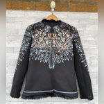 Clover Canyon Chandelier Print Blazer Jacket reversible faux fur medium Photo 5