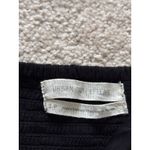 Urban Outfitters  Black Square Neck Smocked Long Sleeve Crop Top Photo 2