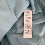 White House | Black Market WHBM Aqua Teal Blue Zipper Winter Mint Puffer Vest XXS Photo 6