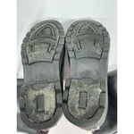 Womans Sugar Knee Length Rainboots 6 Black Rubber Photo 6