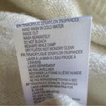 RDI Cream Colored Pearl Essence Deep V Women's Pull Over Sweater Size Large Photo 3