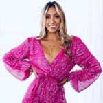 Hello Molly static memory sequin dress, medium, nwt. Photo 0