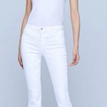 L'Agence L’AGENCE Bell Flare Jeans High Rise White Sz 28 Tall Cowgirl Western Boho Chic Photo 0
