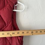 Eddie Bauer Vest Womens XS Red Goose Down Quilted Puffer Insulated Outdoors Photo 3