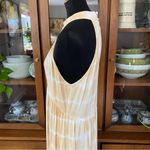 Saylor  Amaranth Striped Tie-Dye Tiered Maxi Dress Photo 5