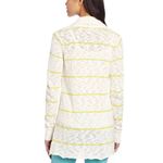 O'Neill O’Neill Open Knit Cardigan Loose Knit White Yellow Stripes Women’s S Beach Surf Photo 7